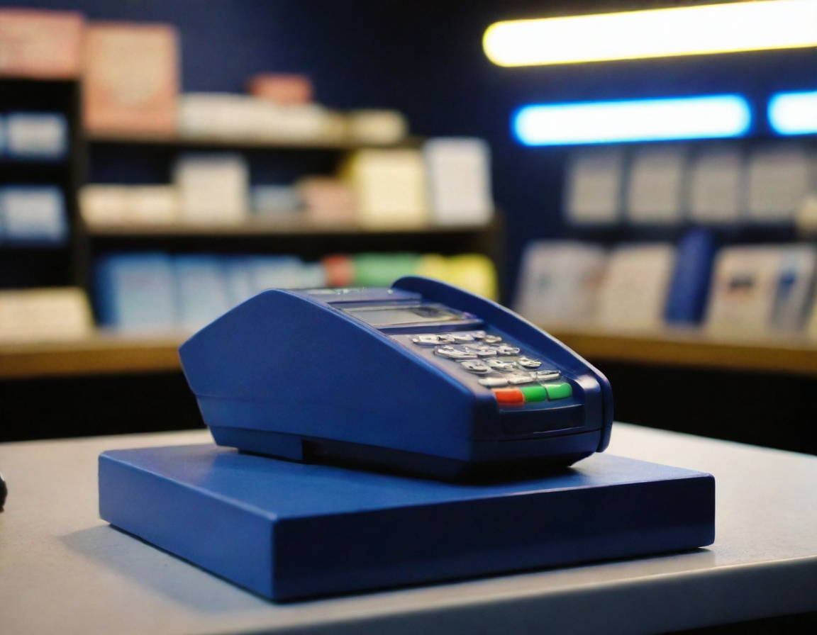 A wallet card on a desk